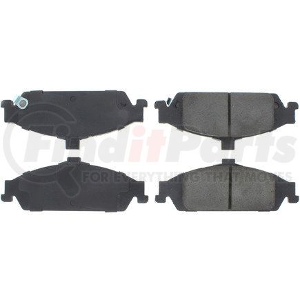 Centric 300.07270 Centric Premium Semi-Metallic Brake Pads with Shims and Hardware