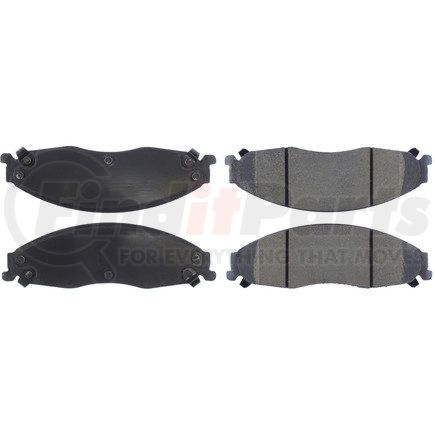 Centric 301.09210 Centric Premium Ceramic Brake Pads with Shims and Hardware