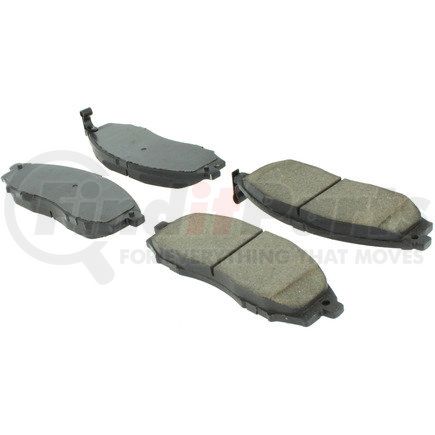 Centric 300.08300 Centric Premium Semi-Metallic Brake Pads with Shims and Hardware