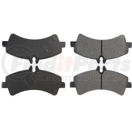 Centric 106.13180 Posi Quiet Extended Wear Brake Pads with Shims and Hardware