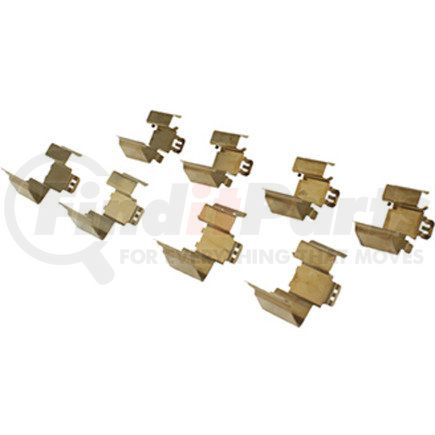 Centric 300.16800 Centric Premium Semi-Metallic Brake Pads with Shims and Hardware