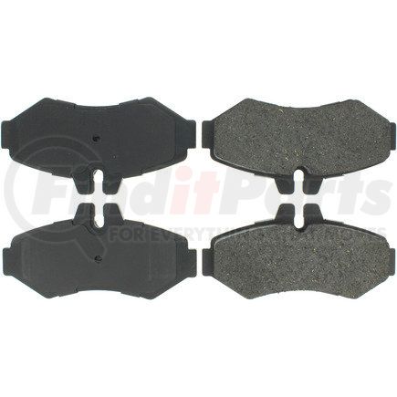 Centric 300.09280 Centric Premium Semi-Metallic Brake Pads with Shims and Hardware