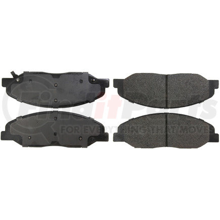 Centric 300.13320 Centric Premium Semi-Metallic Brake Pads with Shims and Hardware