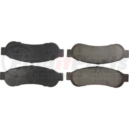 Centric 300.13340 Centric Premium Semi-Metallic Brake Pads with Shims and Hardware