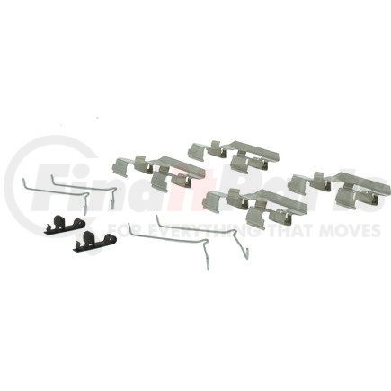 Centric 300.13740 Centric Premium Semi-Metallic Brake Pads with Shims and Hardware