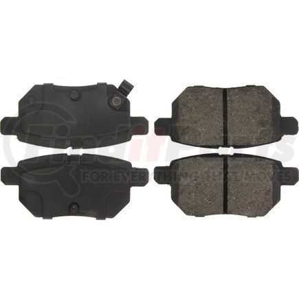 Centric 300.13540 Centric Premium Semi-Metallic Brake Pads with Shims and Hardware