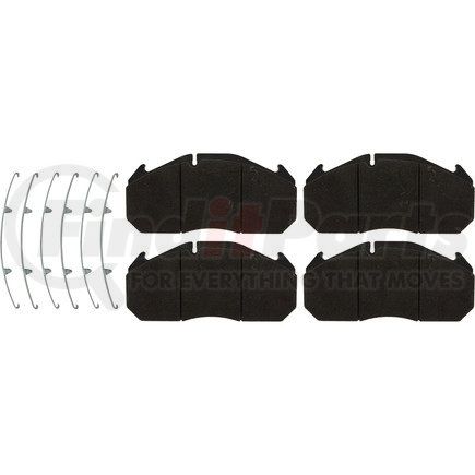 Centric 106.14070 Posi Quiet Heavy Duty 23K Pad Air Disc Meritor D Elsa 1