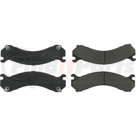 Centric 301.09090 Centric Premium Ceramic Brake Pads with Shims and Hardware