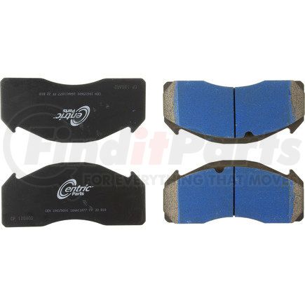Centric 106.15600 Posi Quiet Heavy Duty 23k Pad Air Disc Meritor D Duco