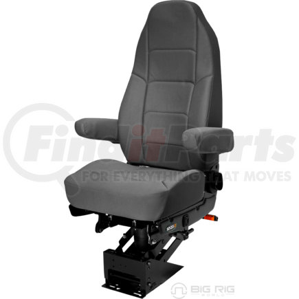 Seats Inc 189800KA21 Seats Inc. Heritage Silver (Black Cloth) High Back