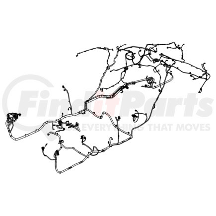 CHRYSLER 5035264AF UNIFIED BODY WIRING