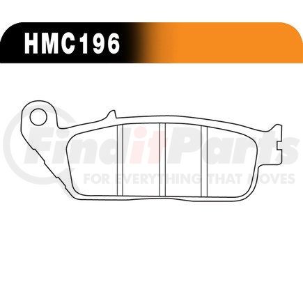 Hawk Friction HMC5004 METALLIC DISC BRAKE PADS