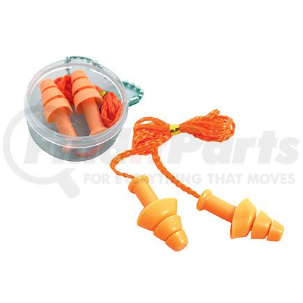 SAS Safety Corp 6112 Corded Silicone Ear Plugs