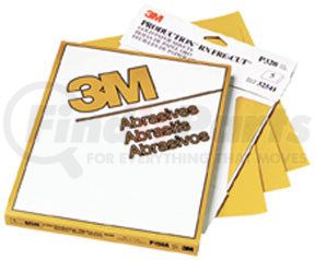 3M 2539 Production™ Resinite™ Gold Sheet 02539, 9" x 11", P400A, 50 sheets/sleeve