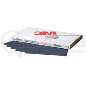 3M 2623 Imperial™ Wetordry™ Sheet, 5 1/2 in x 9 in, 1500C, 50 sheets per sleeve