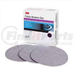 3M 30687 Purple Abrasive Disc, 6in, 36E, 25 discs per box