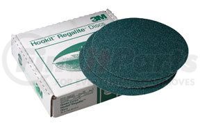 3M 525 Green Corps™ Hookit™ Regalite™ Disc 00525, 8" dia, 36E, 25 discs/bx