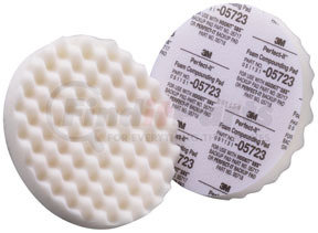 3M 5723 Perfect-It™ Single Sided Foam Compounding Pad, White, 9"