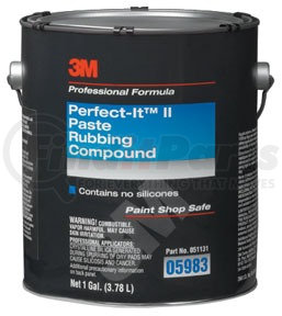 3M 5983 Perfect-It™ II Rubbing Compound 05983, 1 Gallon