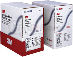 3M 6297 Soft Edge Foam Masking Tape, 13 mm x 50 m