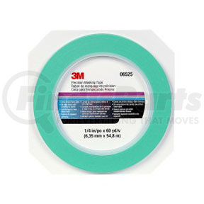 3M 6525 Precision Masking Tape- 1/4" x 180'