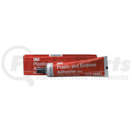 3M 8061 Plastic and Emblem Adhesive 08061, 5 oz Tube