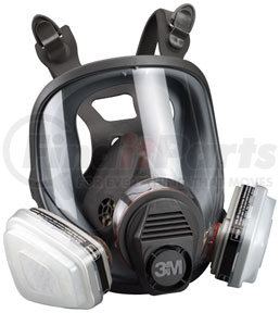 3M 7163 Full Facepiece Respirator Packout 07163, Organic Vapor/P95, Large