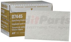 3M 7445 Scotch-Brite™ Light Cleansing Pad 07445 White, 6" x 9", 20 pads/box