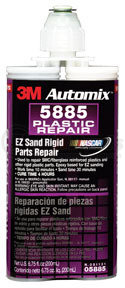 3M 5885 Automix™ EZ Sand Rigid Parts Repair 05885, 200 mL Cartridge, 6/cs