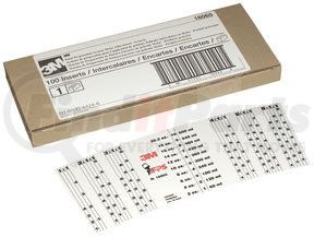 3M 16065 PPS™ Mix Ratio Insert - Generic, 100 per box