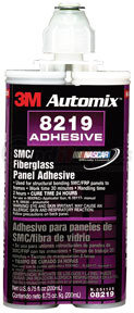 3M 8219 Automix™ SMC/Fiberglass Panel Adhesive 08219, 200 mL Cartridge, 6/cs
