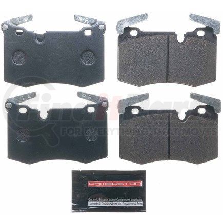 PowerStop Brakes PSA1403 TRACK DAY SPEC BRAKE PADS - STAGE 2 BRAKE PAD FOR SPEC RACING SERIES / ADVANCED TRACK DAY ENTHUSIASTS - FOR USE W/ RACE TIRES