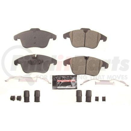 PowerStop Brakes Z231869 Z23 EVOLUTION SPORT CARBON-FIBER BRAKE PADS W/ HARDWARE