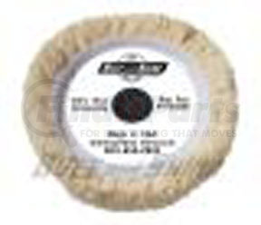 Buff 'N Shine 7502G Grip Wool Buffing Pad, White