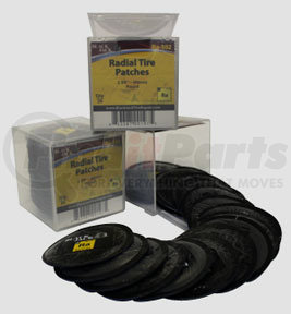 Black Jack Tire Repair RA-552 2 3/8" (60mm) Round Radial Patch