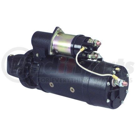 WAI 6360N Starter Motor - 42MT, 24V, 12-Tooth Pinion, Clockwise Rotation, 8kW (Delco 42MT Series)