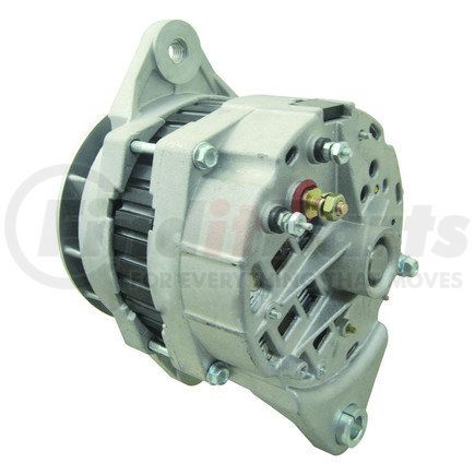 WAI 8076N Alternator - Internal Regulator/External Fan 145 Amp/12 Volt, CW, 1-Wire System, Negative Ground, w/o Pulley