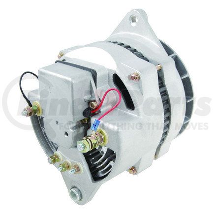 WAI 8329N Alternator - Internal Regulator/External Fan 160 Amp/12 Volt, Bi-Directional, w/o Pulley, Dual Foot J-180 Mount