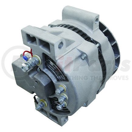 WAI 8410N Alternator - Internal Regulator/External Fan 160 Amp/12 Volt, CW, w/o Pulley, 4-Point Pad Mount