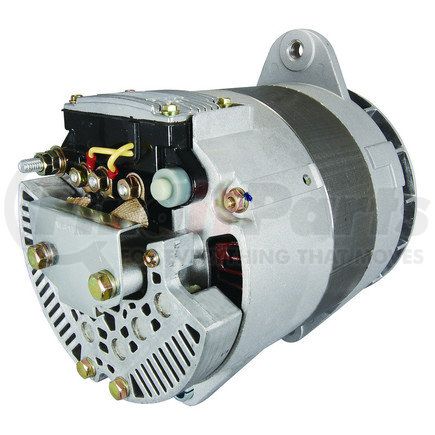 WAI 8658N Alternator - Internal Regulator/External Fan 185 Amp/12 Volt, CW, Insulated Grd., w/o Pulley