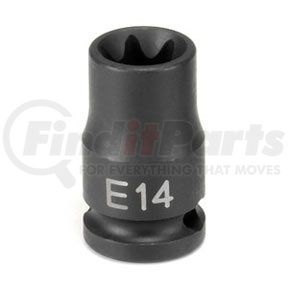 Grey Pneumatic 1108ET 3/8" Drive x E8 External Star Impact Socket