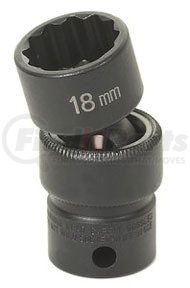 Grey Pneumatic 1114UM 3/8" Drive x 14mm 12 Point Standard Universal Socket