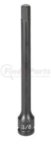 Grey Pneumatic 19126F 3/8" Drive x 3/8" Hex Driver 6"
