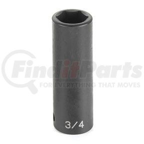 Grey Pneumatic 2010D 1/2" Drive x 5/16" Deep Impact Socket