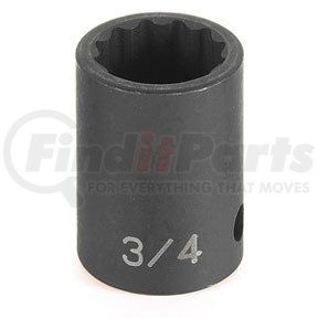 Grey Pneumatic 2114R 1/2" Drive x 7/16" Standard Impact Socket - 12 Point