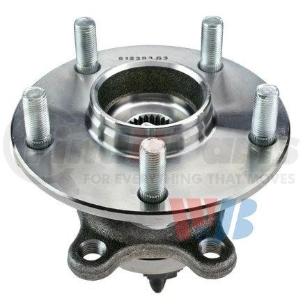 WJB WA512393 WHEELBEARINGANDHUBASSEMBL