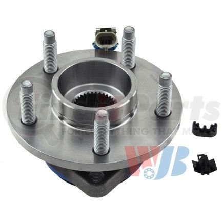 WJB WA513187HD WHEELBEARINGANDHUBASSEMBL