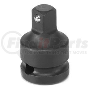 GREY PNEUMATIC 2228AL 1/2" Female x 3/8" Male Adapter with Locking Pin