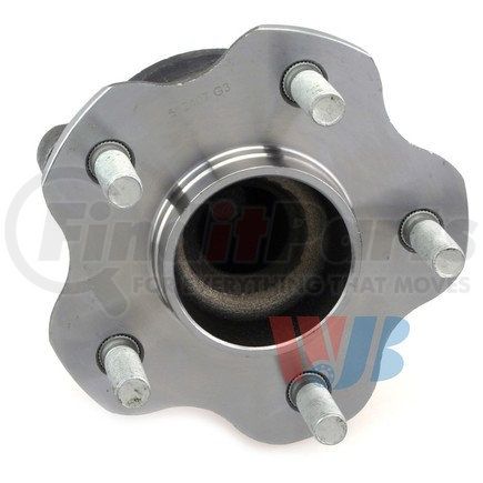 WJB WA512407 WHEELBEARINGANDHUBASSEMBL