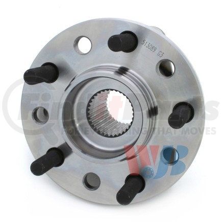 WJB WA513089 WHEELBEARINGANDHUBASSEMBL